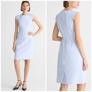J.Crew Resume dress in stretch linen blend